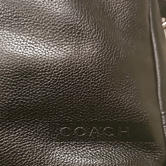 Black Leather Men's Bag - Picture 4 of 11